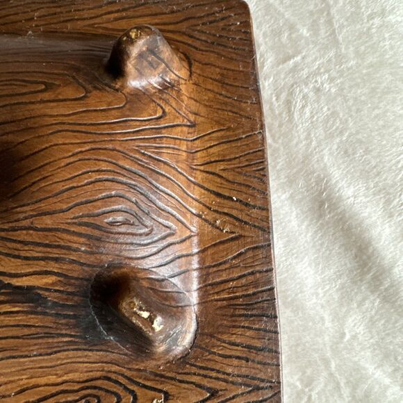 VINTAGE TREASURE CRAFT ASHTRAY LARGE GREEN - Picture 12 of 14